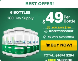 JointBreX 6 bottle package - best value order option